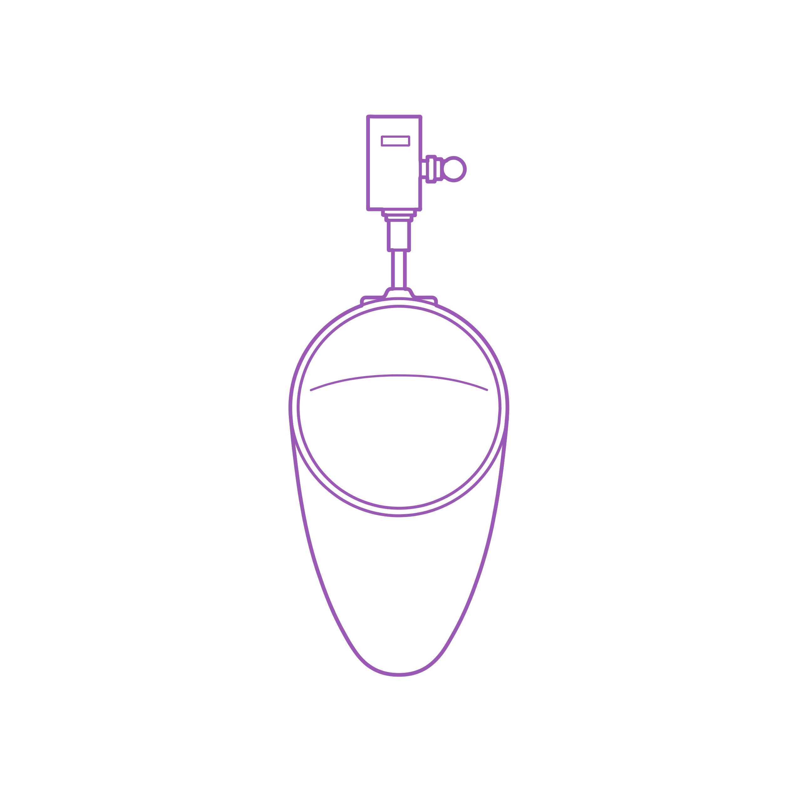 Fixture Types Urinal Contour Svg Vector Free Vectors